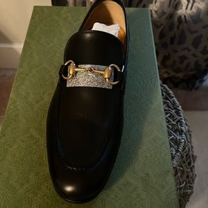 Men’s Gucci Jordan Leather Loafer 6UK (7D US) - Brand New With Tags, Box, Bag